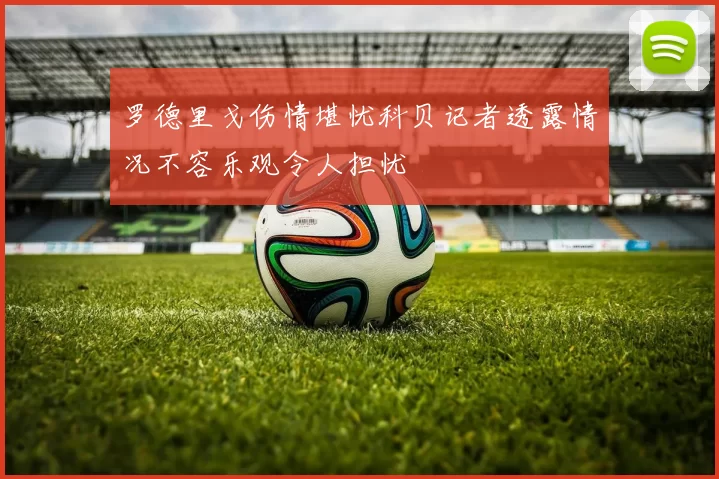 罗德里戈伤情堪忧科贝记者透露情况不容乐观令人担忧