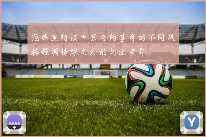 范弗里特谈申京与约基奇的不同风格强调传球之外的打法差异